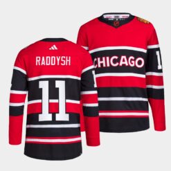 Chicago Blackhawks Taylor Raddysh Reverse Red Jersey