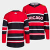 Chicago Blackhawks Team 2021 Reverse Retro Black Jersey