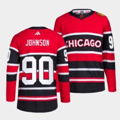 Chicago Blackhawks Tyler Johnson Reverse Red Jersey
