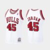 Chicago Bulls 45 Michael Jordan Red 1984-85 Throwback Jersey