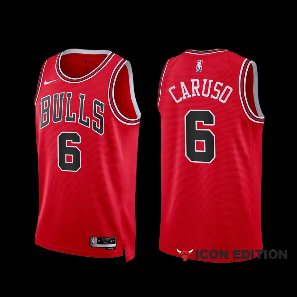 Chicago Bulls Alex Caruso 2022-23 Red Icon Edition Jersey Chicago Bulls Alex Caruso 2022-23 Red Icon Edition Jersey