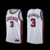 Chicago Bulls Alex Caruso 2022-23 Red Icon Edition Jersey