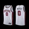 Chicago Bulls Ayo Dosunmu 2022-23 White Association Edition Jersey