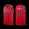 Chicago Bulls Ayo Dosunmu 2022-23 Red Icon Edition Jersey