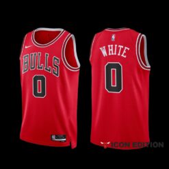 Chicago Bulls Coby White 2022-23 Red Icon Edition Jersey