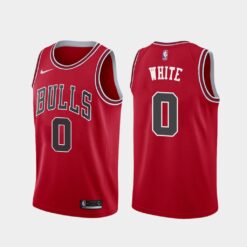 Chicago Bulls Coby White Red Icon Edition Jersey