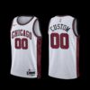 Chicago Bulls Custom 2022-23 White Association Edition Jersey
