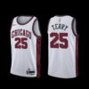 Chicago Bulls Coby White Red Icon Edition Jersey