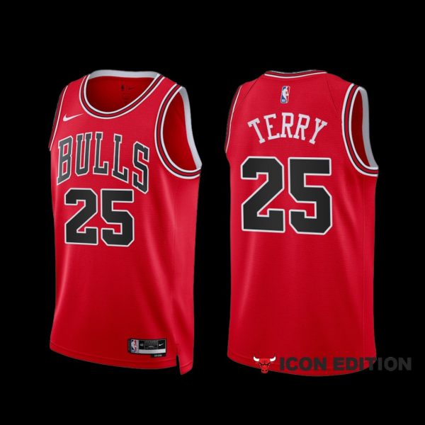 Chicago Bulls Dalen Terry 2022-23 Red Icon Edition Jersey Chicago Bulls Dalen Terry 2022-23 Red Icon Edition Jersey