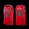 Chicago Bulls Dalen Terry 2022-23 White Association Edition Jersey