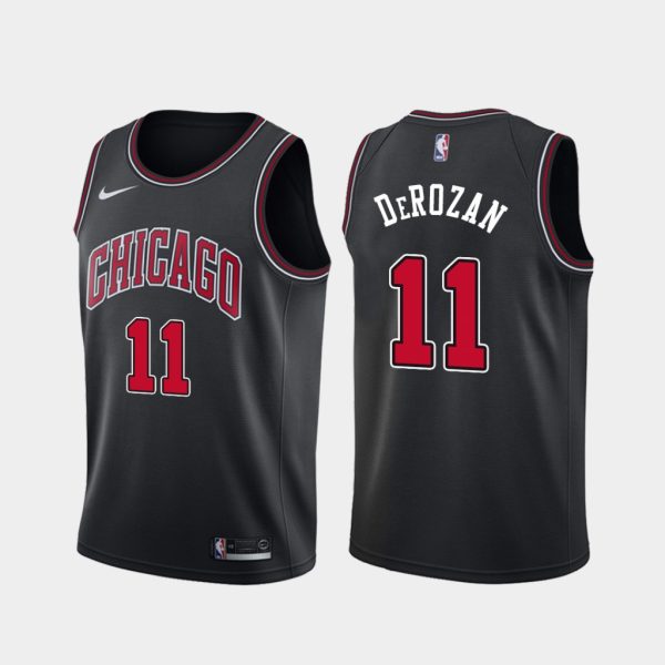 Chicago Bulls DeMar DeRozan Black Statement Edition Jersey Chicago Bulls DeMar DeRozan Black Statement Edition Jersey