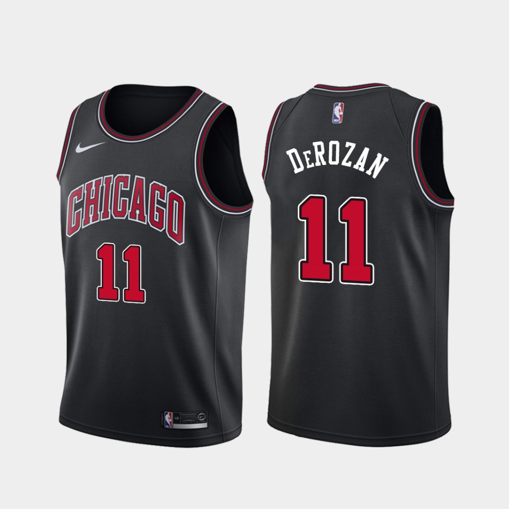 Chicago Bulls DeMar DeRozan Black Statement Edition Jersey Chicago Bulls DeMar DeRozan Black Statement Edition Jersey