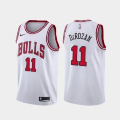 Chicago Bulls DeMar DeRozan White Association Edition Jersey