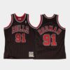 Chicago Bulls Dennis Rodman Black Vintage Jersey