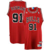 Chicago Bulls Dennis Rodman Black Vintage Jersey