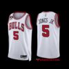 Chicago Bulls Dennis Rodman White Vintage Jersey