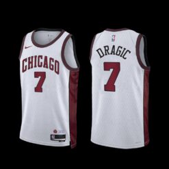 Chicago Bulls Goran Dragic 2022-23 City Edition Jersey White