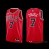 Chicago Bulls Derrick Rose White Throwback Jersey