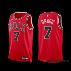 Chicago Bulls Goran Dragic 2022-23 Red Icon Edition Jersey