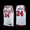 Chicago Bulls Goran Dragic 2022-23 White Association Edition Jersey
