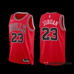Chicago Bulls Michael Jordan 2022-23 Red Icon Edition Jersey