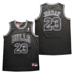 Chicago Bulls Michael Jordan Black Commemorative Edition Jersey