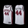 Chicago Bulls Scottie Pippen Black Stripes Throwback Jersey