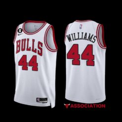Chicago Bulls Patrick Williams 2022-23 White Association Edition Jersey