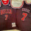 Chicago Bulls Scottie Pippen Red 1997-98 Throwback Jersey