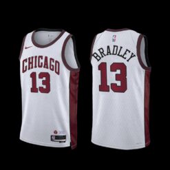 Chicago Bulls Tony Bradley 2022-23 City Edition Jersey White