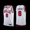 Chicago Bulls Tony Bradley 2022-23 White Association Edition Jersey