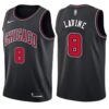 Chicago Bulls Zach LaVine White Association Edition Jersey