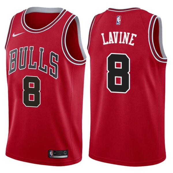 Chicago Bulls Zach LaVine Red Icon Edition Jersey Chicago Bulls Zach LaVine Red Icon Edition Jersey