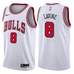 Chicago Bulls Zach LaVine White Association Edition Jersey