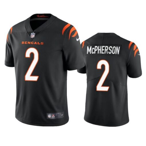 Cincinnati Bengals Evan McPherson Black Limited Jersey