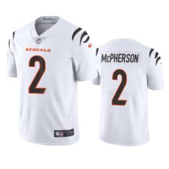Cincinnati Bengals Evan McPherson White Limited Jersey
