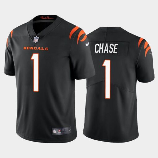 Cincinnati Bengals Ja’Marr Chase 2021 Black Limited Jersey