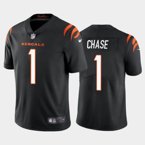 Cincinnati Bengals Ja’Marr Chase 2021 Black Limited Jersey