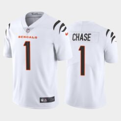 Cincinnati Bengals Ja’Marr Chase 2021 White Limited Jersey