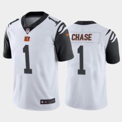 Cincinnati Bengals Ja’Marr Chase White Color Rush Limited Jersey