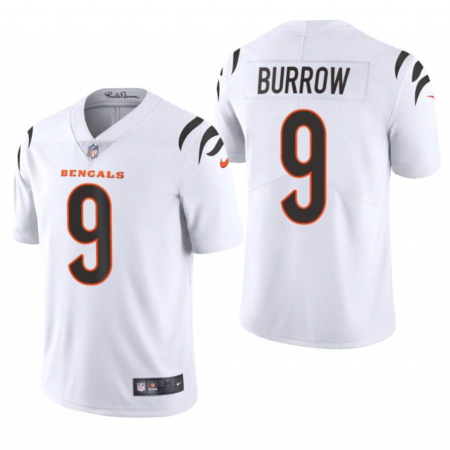 Cincinnati Bengals Joe Burrow 2021 White Limited Jersey Cincinnati Bengals Joe Burrow 2021 White Limited Jersey