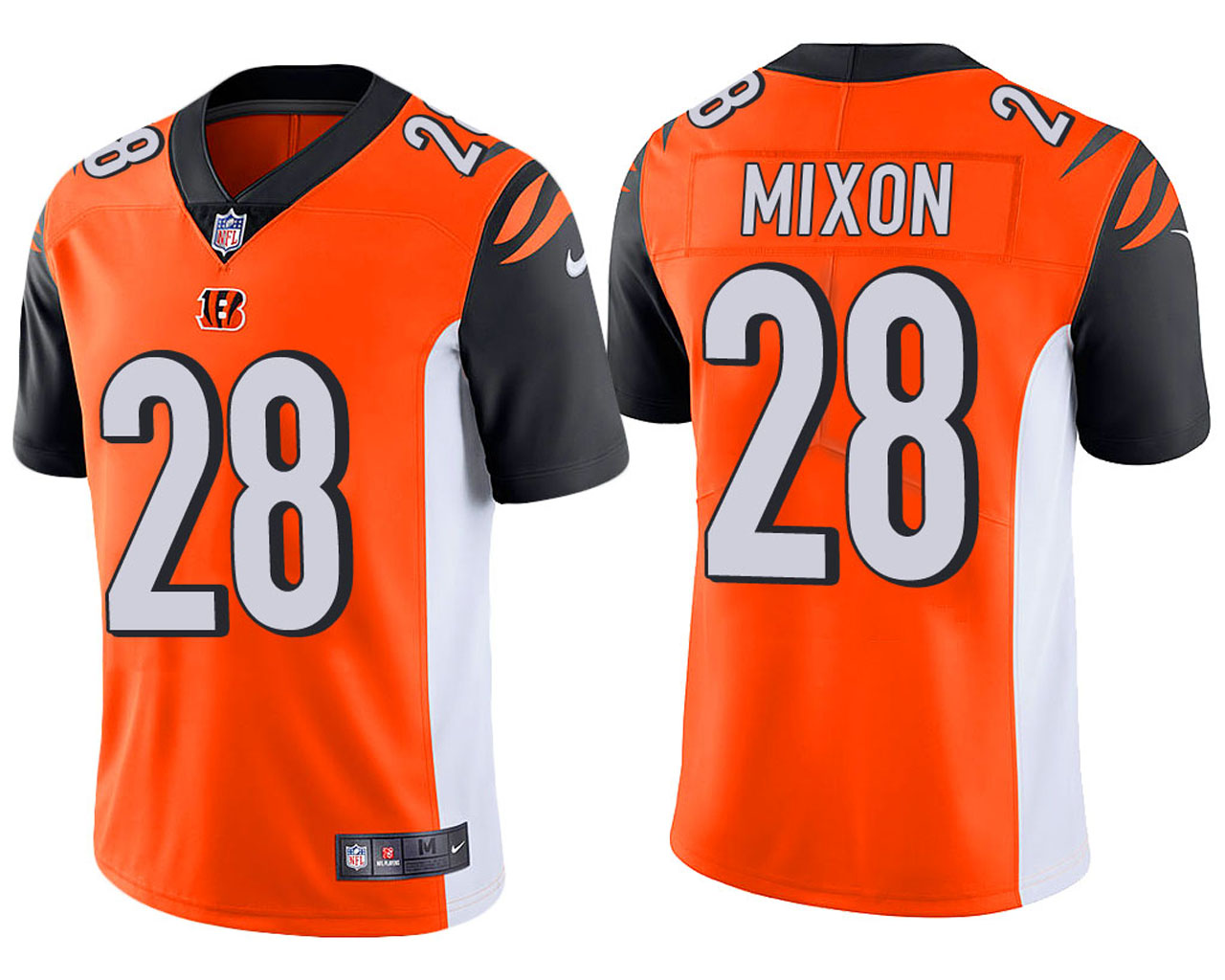 Cincinnati Bengals Joe Mixon Orange Limited Jersey Cincinnati Bengals Joe Mixon Orange Limited Jersey