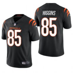 Cincinnati Bengals Tee Higgins 2021 Black Limited Jersey