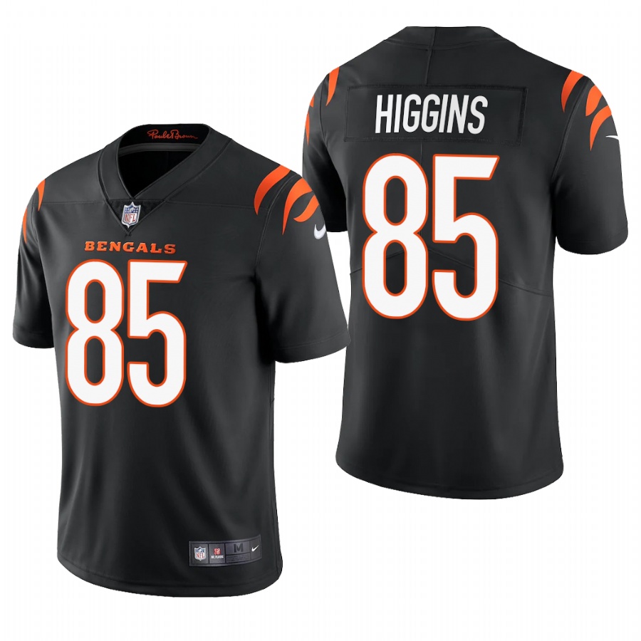 Cincinnati Bengals Tee Higgins 2021 Black Limited Jersey Cincinnati Bengals Tee Higgins 2021 Black Limited Jersey