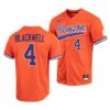 Clemson Tigers Benjamin Blackwell College Baseball Jersey White