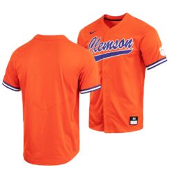 Clemson Tigers College Baseball Orange Replica Jersey