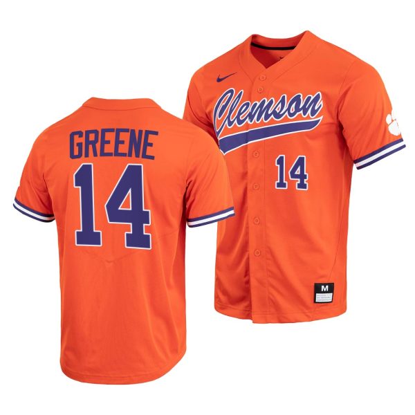 Clemson Tigers Khalil Greene College Baseball Jersey Orange Clemson Tigers Khalil Greene College Baseball Jersey Orange