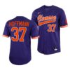 Clemson Tigers Max Wagner College Baseball Jersey White
