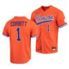 Clemson Tigers Tyler Corbitt College Baseball Jersey White