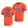 Clemson Tigers Stevie Wilkerson College Baseball Jersey Orange